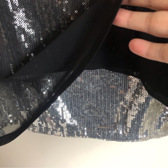 Express Sequin Tank Top Large - Picture 2 of 12